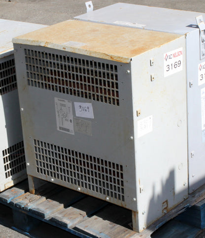 30 kVA DELTA Reconditioned Transformer 480-480Y/277V Cat No CDTA0030RRA6XXBB SKU 3169