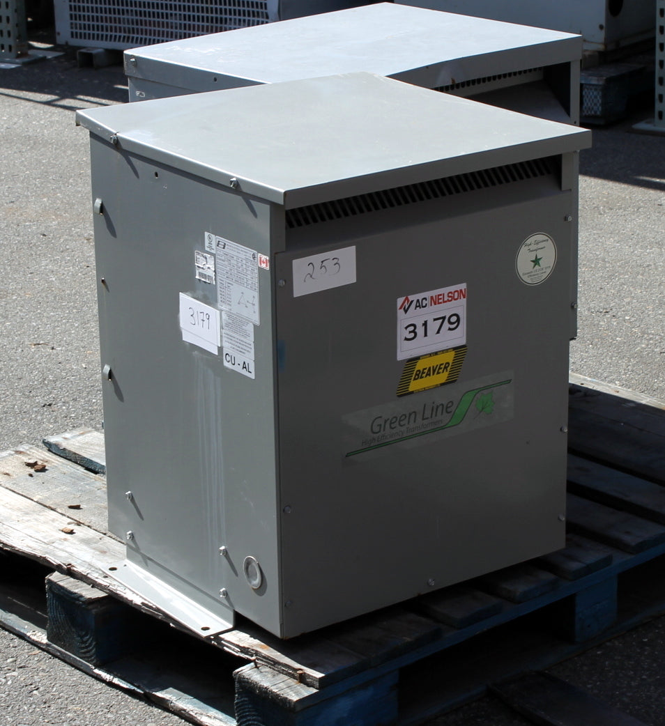 45 kVA REX Reconditioned Transformer 600-240/139V Cat No TUR45T-K34A SKU 3179