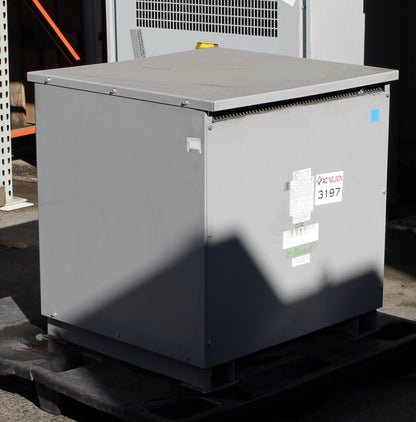 118 kVA REX Reconditioned Transformer 600-460/266V Cat No DA118J-P1K4/Z SKU 3197