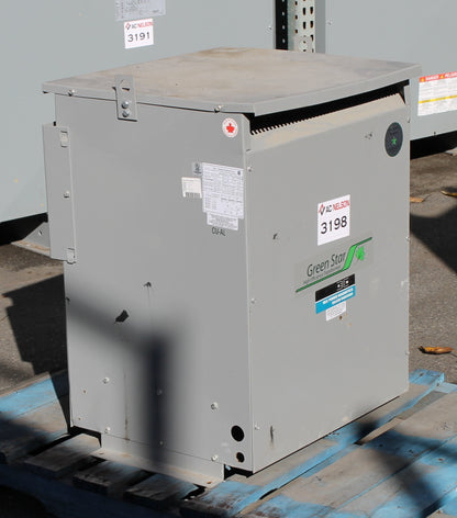 75 kVA REX Reconditioned Transformer 600-277/480V Cat No BA75JP/Z SKU 3198