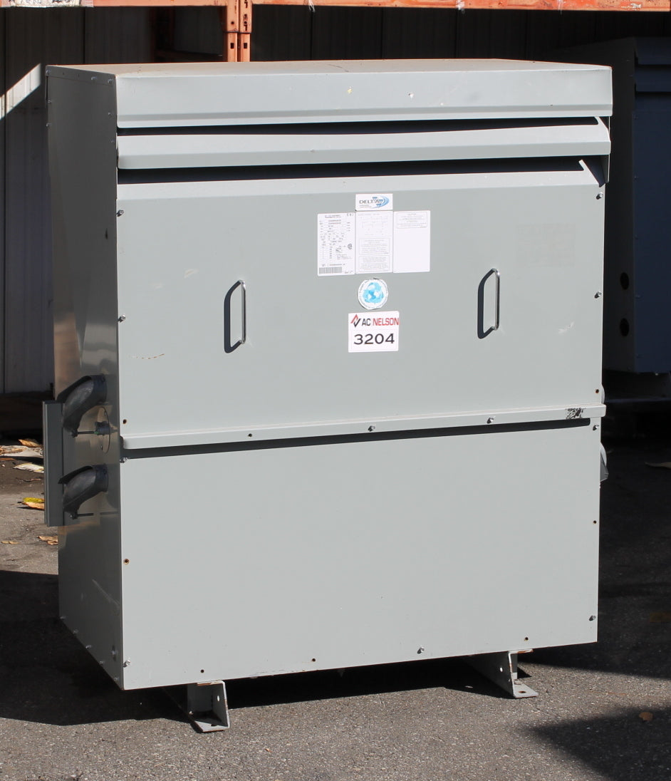 350 kVA DELTA Reconditioned Transformer 600-380/219V Cat No CD3A0350UNA6XXBD SKU 3204