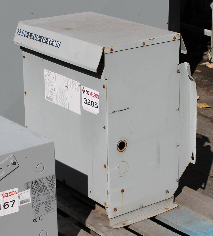 45 kVA DELTA Reconditioned Transformer 600-600/347V Cat No CD3C0045VVA6XXBD SKU 3205