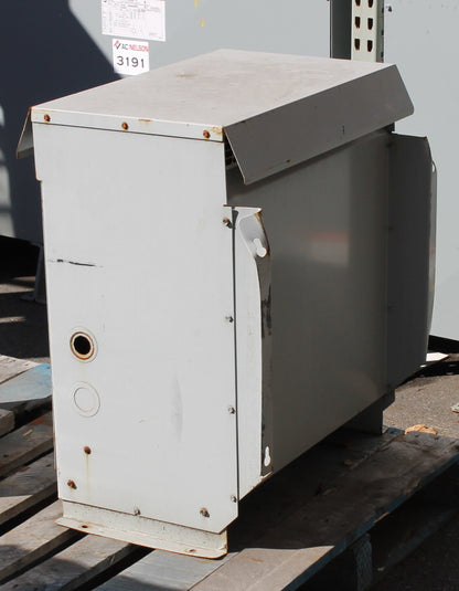 45 kVA DELTA Reconditioned Transformer 600-600/347V Cat No CD3C0045VVA6XXBD SKU 3205