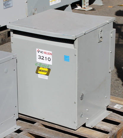 45 kVA REX Reconditioned Transformer 480-400/231V Cat No BC45HNI/ZZ SKU 3210