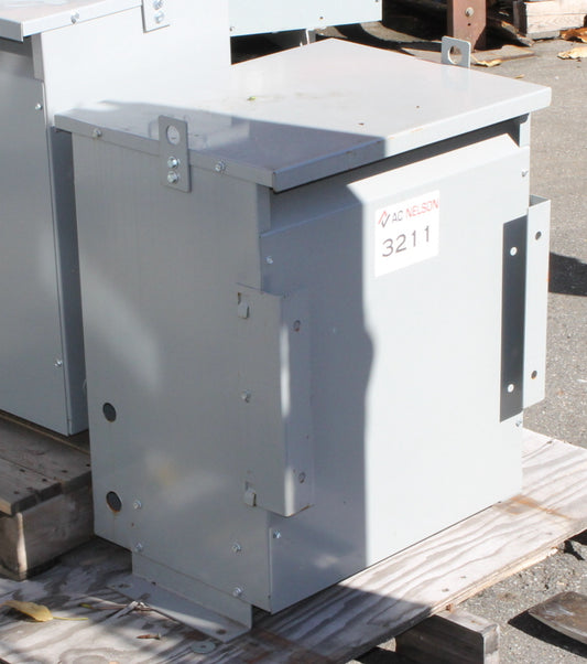 15 kVA REX Reconditioned Transformer 208-480/277V Cat No BA15B-P/Z3 SKU 3211