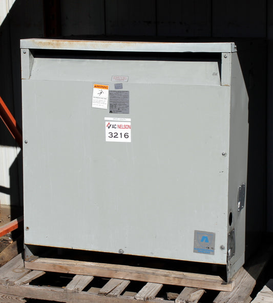 150 kVA ACME Reconditioned Transformer 480-120/240V Cat No T-1-53346-35 SKU 3216