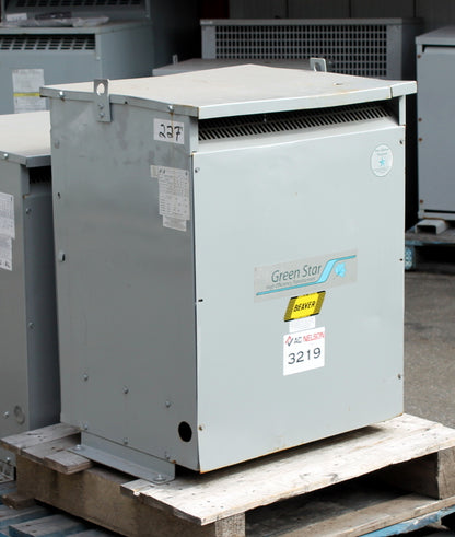 75 kVA REX Reconditioned Transformer 240-480/277V Cat No TVR75K-S34A SKU 3219