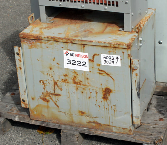 45 kVA REX Reconditioned Transformer 208-120/208V Cat No BC45BM/EP/13 SKU 3222