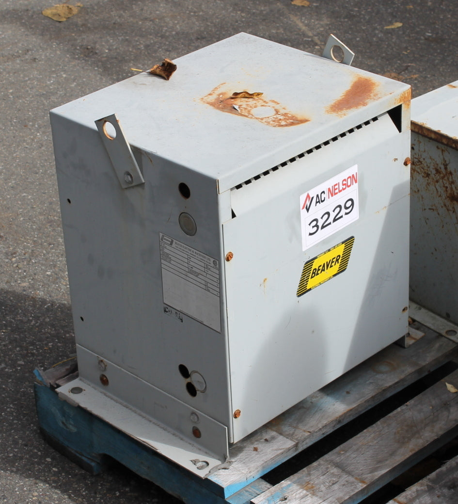 10 kVA REX Reconditioned Transformer 600-240/130V Cat No BC10JS SKU 3229