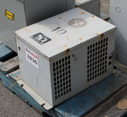 10 kVA MARCUS Reconditioned Transformer 600-480/240V Cat No 376-1186 SKU 3230