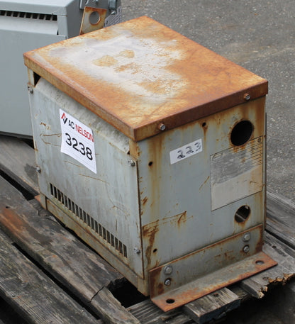 45 kVA REX Reconditioned Transformer 240-208V Cat No R45CB SKU 3238