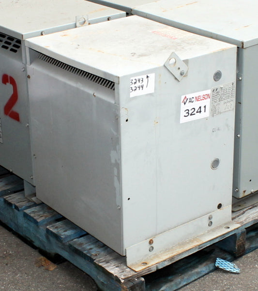 30 kVA REX Reconditioned Transformer 208-120/208V Cat No BC30BM/B SKU 3241