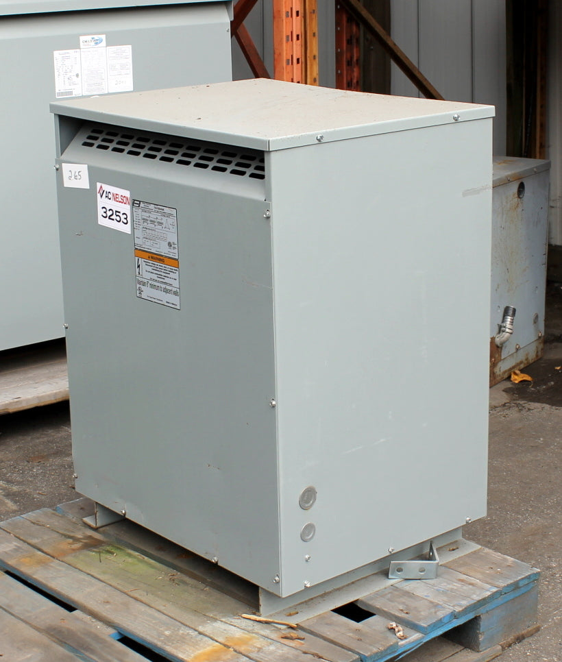 112.5 kVA REX Reconditioned Transformer 480-240/139V Cat No TV112S-K34A SKU 3253