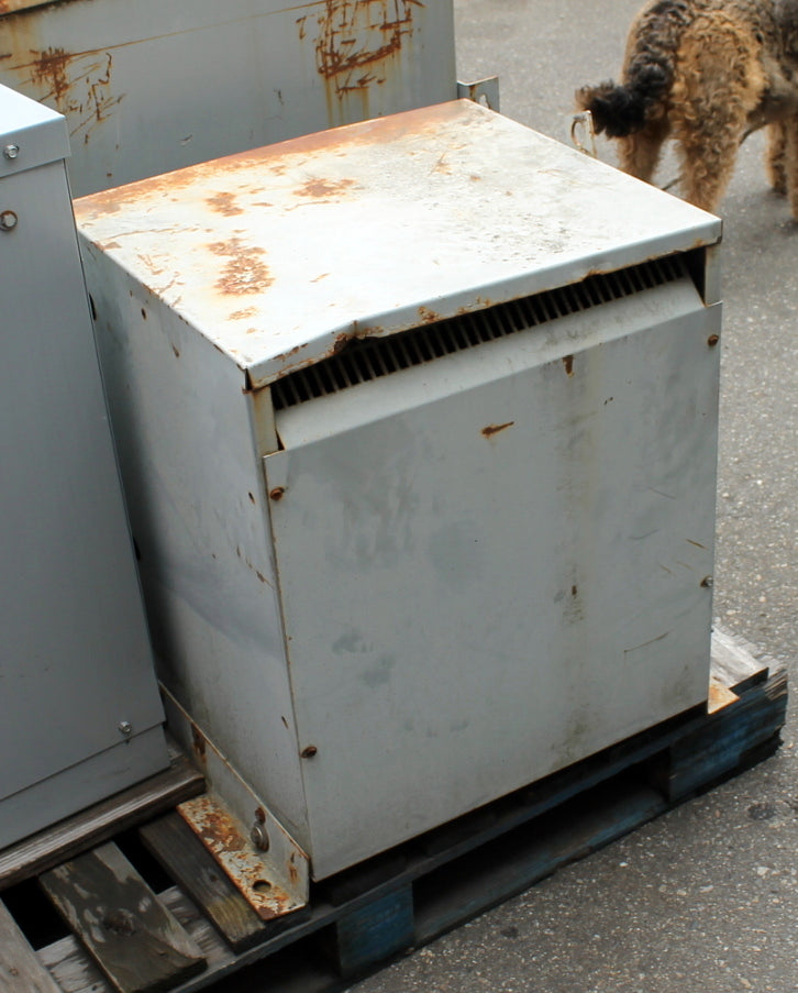 37.5 kVA REX Reconditioned Transformer 208-230V Cat No SC37BC1 SKU 3258