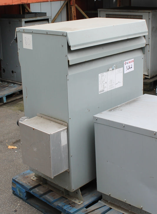 75 kVA DELTA Reconditioned Transformer 600-240/139V Cat No CD3A0075VKA6XXBD SKU 3262