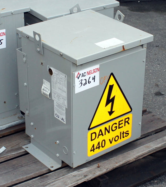 15 kVA REX Reconditioned Transformer 440-110/220V Cat No SC15H2-K2/50/E3R SKU 3264