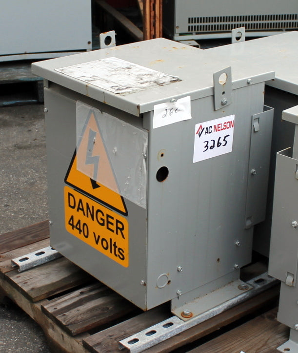 15 kVA REX Reconditioned Transformer 440-110/220V Cat No SC15H2-K2/50/E3R SKU 3265