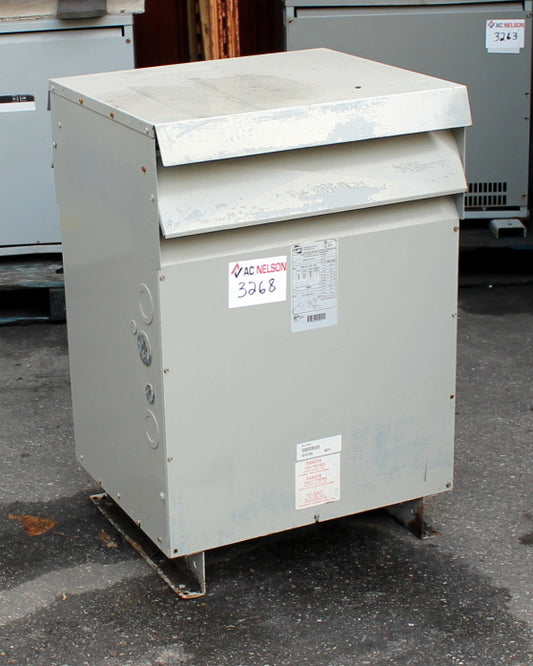 112.5 kVA HPS Reconditioned Transformer 480/277-208V Cat No NMK112K SKU 3268