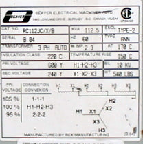 112.5 kVA REX Reconditioned Transformer 600-240V Cat No RC112JC/K/B SKU 3269