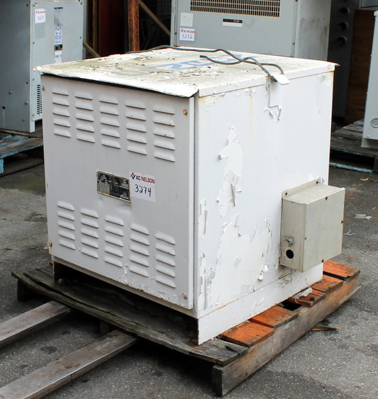 30 kVA HPS Reconditioned Transformer 600-120/208V Cat No K309K TEMP PWR PNL SKU 3274