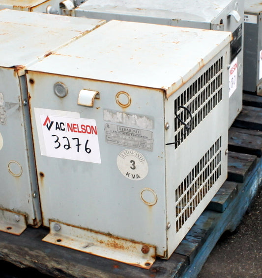 3 kVA HPS Reconditioned Transformer 240-480V Cat No KF3 SKU 3276