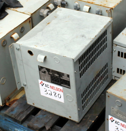 3 kVA HPS Reconditioned Transformer 600-230V Cat No 128337 SKU 3280