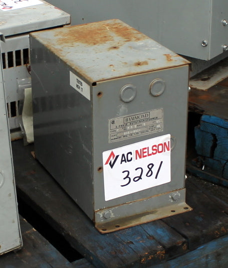 6 kVA HPS Reconditioned Transformer 208-230V Cat No KR6 SKU 3281