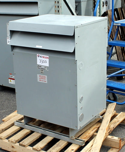 75 kVA HPS Reconditioned Transformer 600-120/208V Cat No PRO75PBSH3 SKU 3300