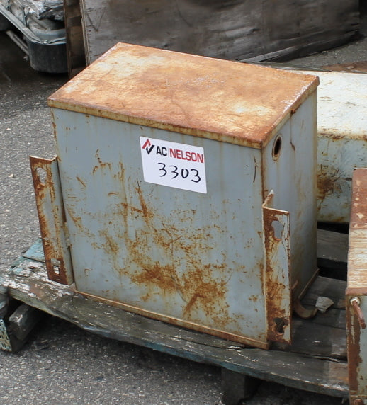 7.5 kVA G/S Reconditioned Transformer 600-460/266V SKU 3303