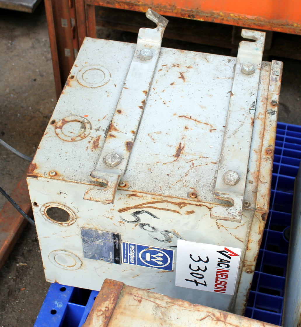 10 kVA WESTINGHOUSE Reconditioned Transformer 600-120/240V Cat No W60P115101-1 SKU 3307