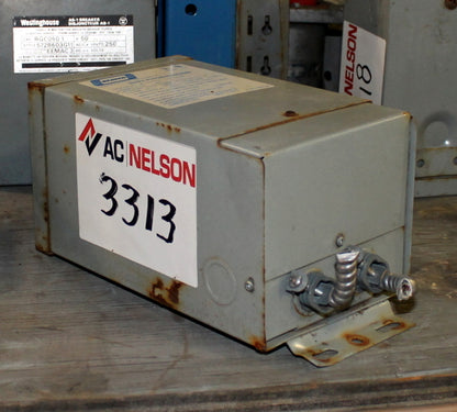 1 kVA BEAVER Reconditioned Transformer 600-120/240V Cat No BE2-53110-S SKU 3313