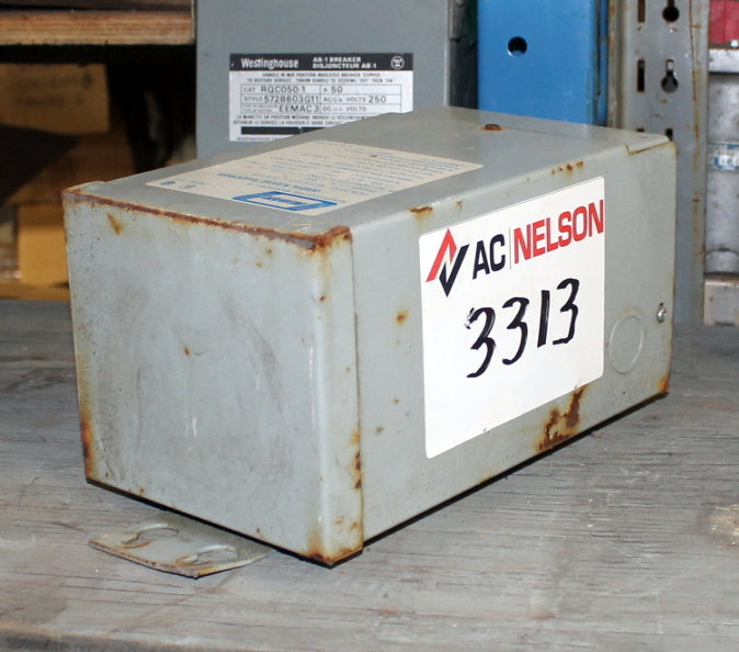 1 kVA BEAVER Reconditioned Transformer 600-120/240V Cat No BE2-53110-S SKU 3313