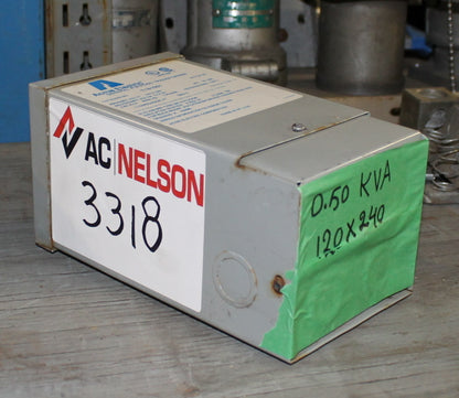 0.5 kVA ACME Reconditioned Transformer 120/240-12/24V Cat No T181051 SKU 3318