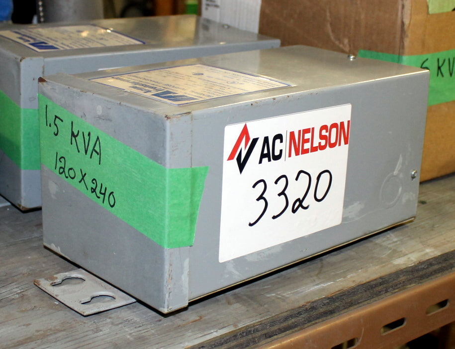 1.5 kVA ACME Reconditioned Transformer 120/240-12/24V Cat No T-1-11684 SKU 3320