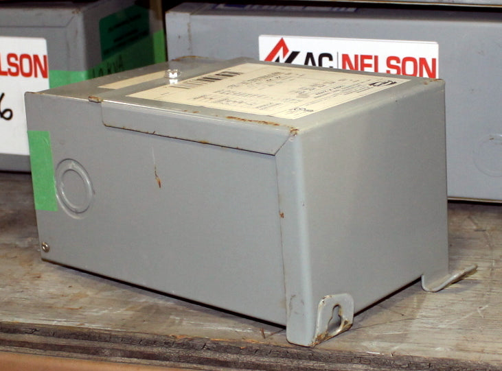 0.75 kVA HPS Reconditioned Transformer 120/240-12/24V Cat No QC75ERCB SKU 3321