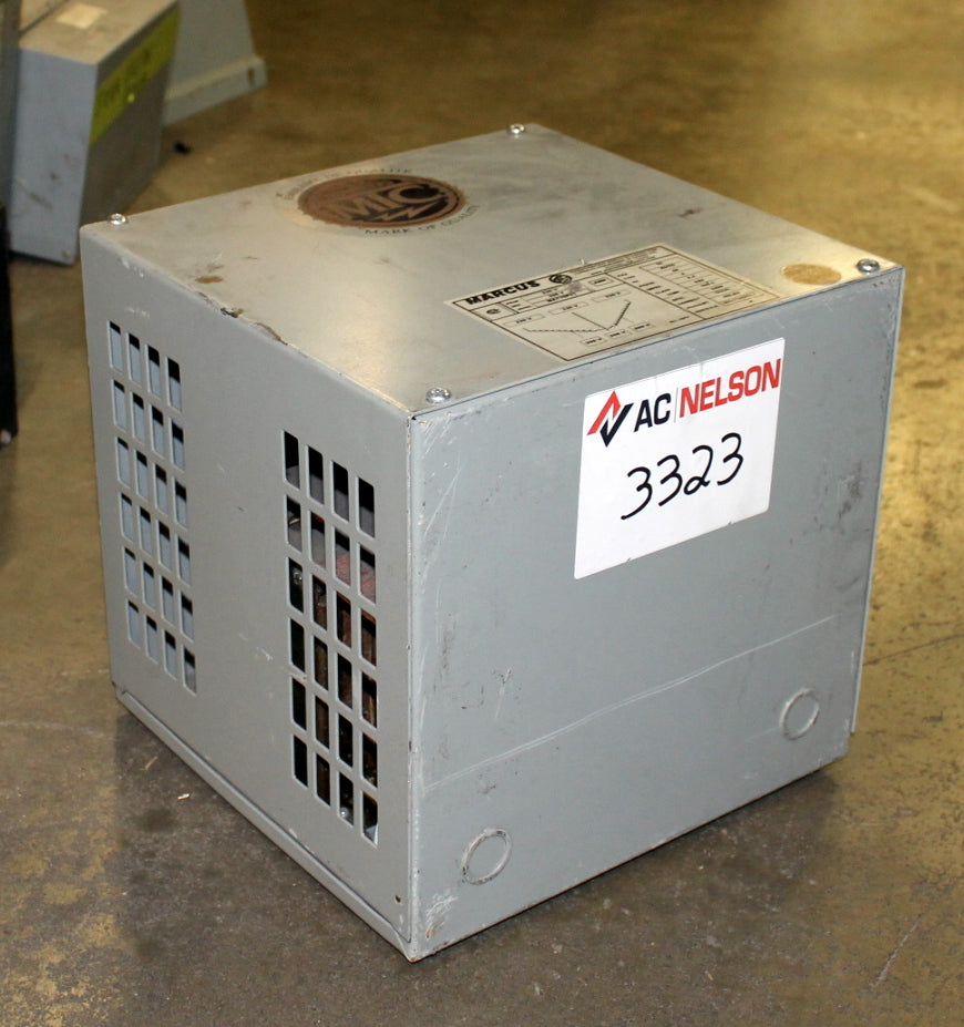 15 kVA MARCUS Reconditioned Transformer 230-208V Cat No MAT15P21 SKU 3323