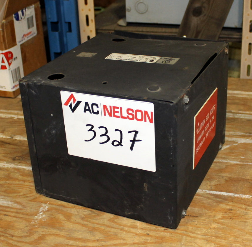 2 kVA REX Reconditioned Transformer 600-347V Cat No CE2000J-E SKU 3327