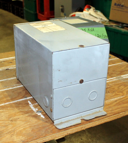 1.5 kVA FPL Reconditioned Transformer 480-120/240V SKU 3329