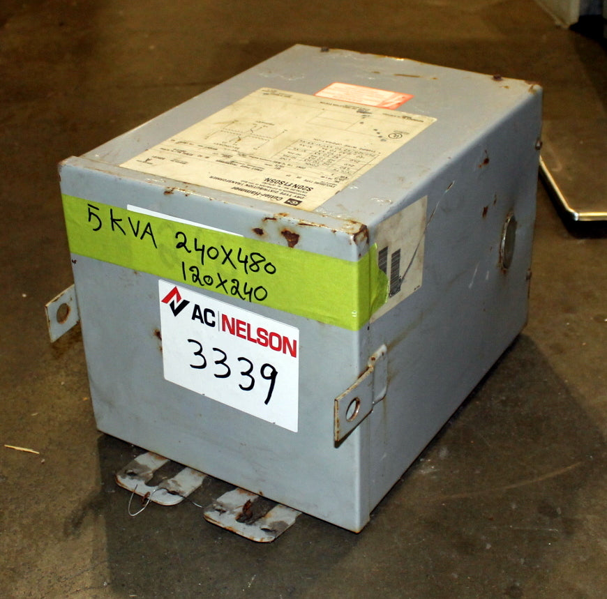 5 kVA C/H Reconditioned Transformer 240/480-120/240V Cat No S20N11S05N SKU 3339