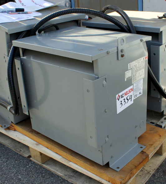 15 kVA REX Reconditioned Transformer 240-600V Cat No BA15C-J12 SKU 3354