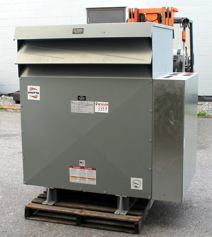 350 kVA HPS Reconditioned Transformer 480-120/208V Cat No 230962 SKU 3357