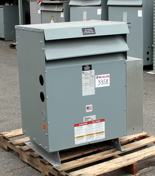 450 kVA HPS Reconditioned Transformer 600/346-480/277V Cat No 230961 SKU 3358