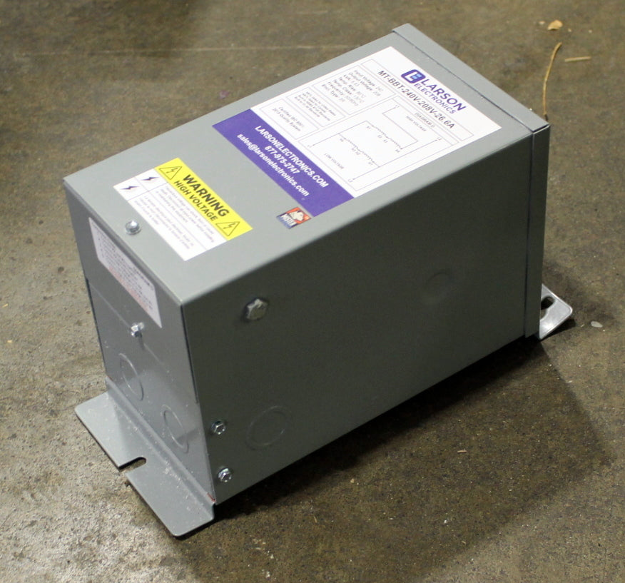 5 kVA Larson Reconditioned Transformer 240-208V Cat No MT-BBT-240-208 SKU 3374