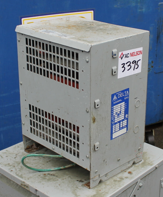 10 kVA Delta Reconditioned Transformer 600-120/240V Cat No DS0010 SKU 3395