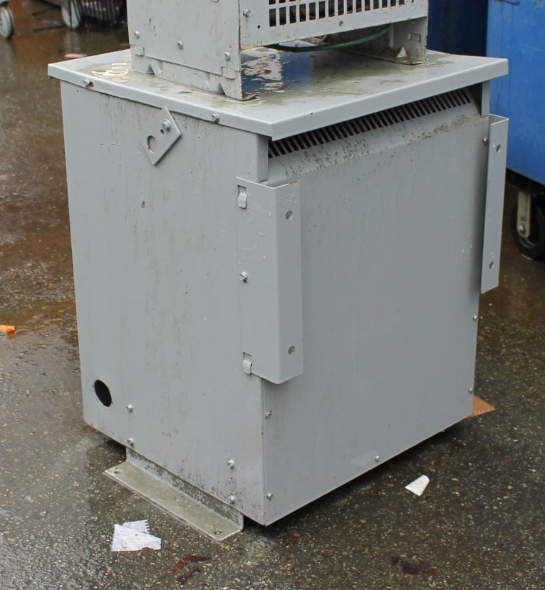 37.5 kVA Rex Reconditioned Transformer 600-120/240V Cat No SA37JK/Z/B SKU 3396