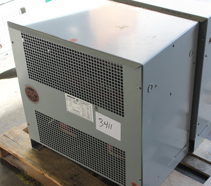 30 kVA Marcus Reconditioned Transformer 600-400/231V Cat No MTH30A20 SKU 3411