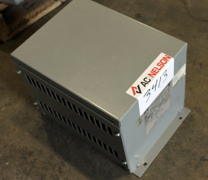 15 kVA Rex Reconditioned Transformer 240-208V Cat No RC15Cb/X/B SKU 3413