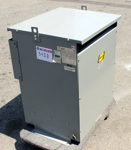 51 kVA Rex Reconditioned Transformer 575-460/266V Cat No DC51J1P1/K4/B SKU 3438