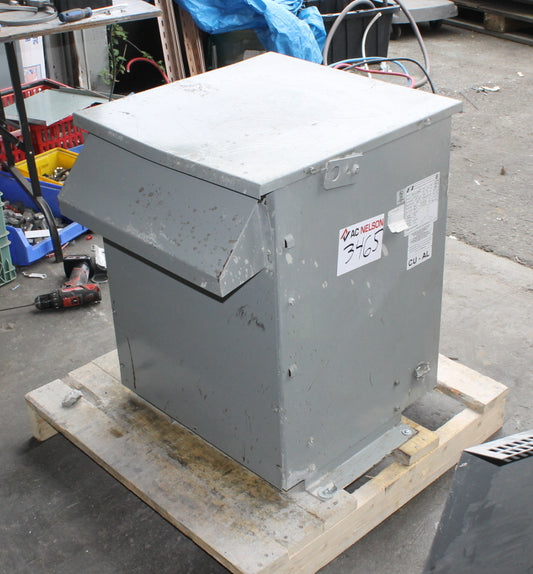 112.5 kVA Rex Reconditioned Transformer 600-480V Cat No AVR112TS4A SKU 3465