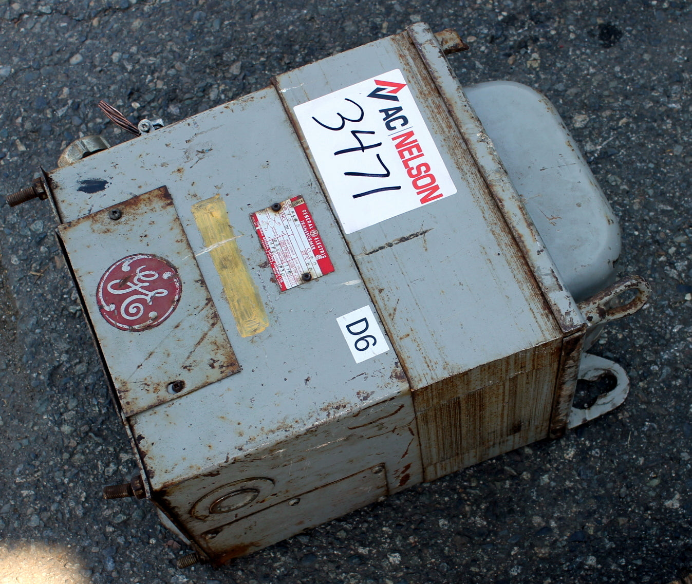 10 kVA GE Reconditioned Transformer 480/240-120/240V Cat No CAT4419 SKU 3471